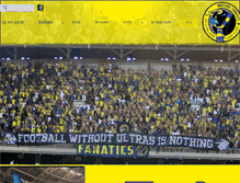 Tablet Screenshot of maccabifanatics.com